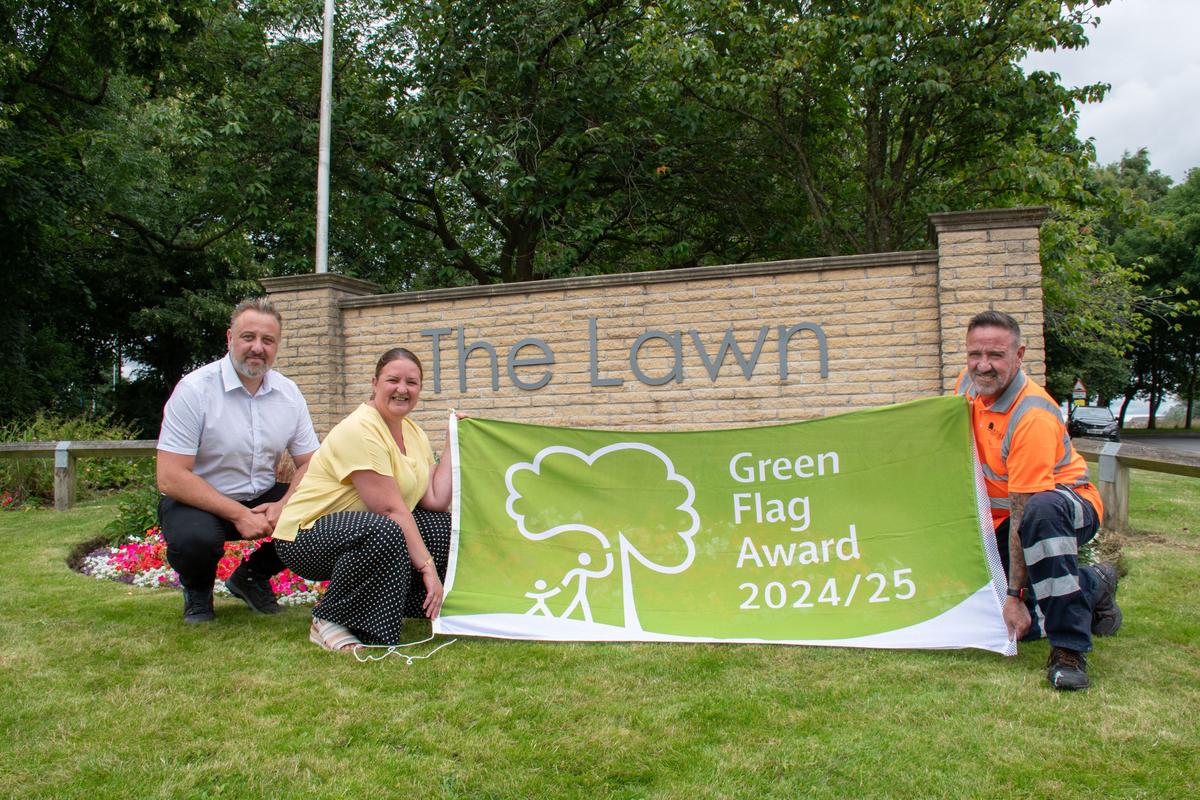Seven parks awarded Green Flag Award as they are recognised as among the best