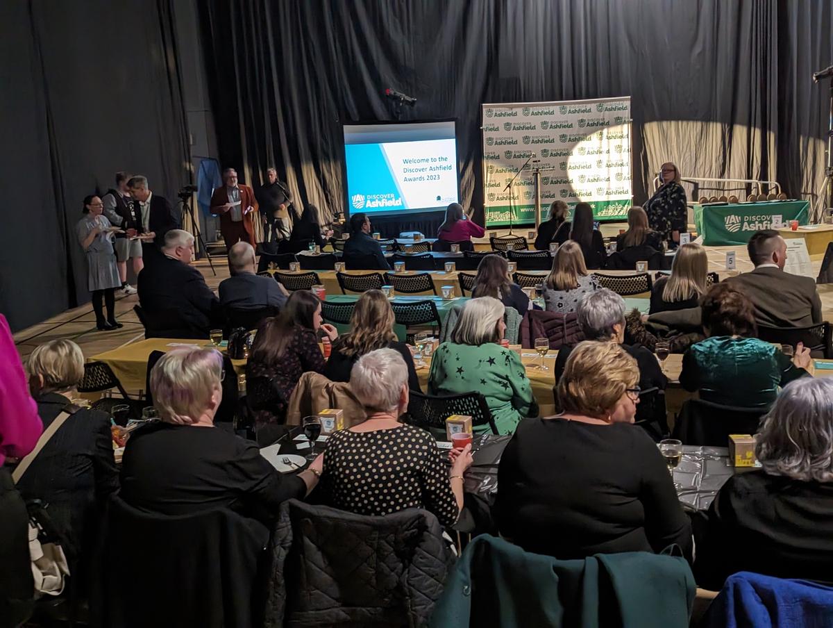 Discover Ashfield Awards ceremony 2023
