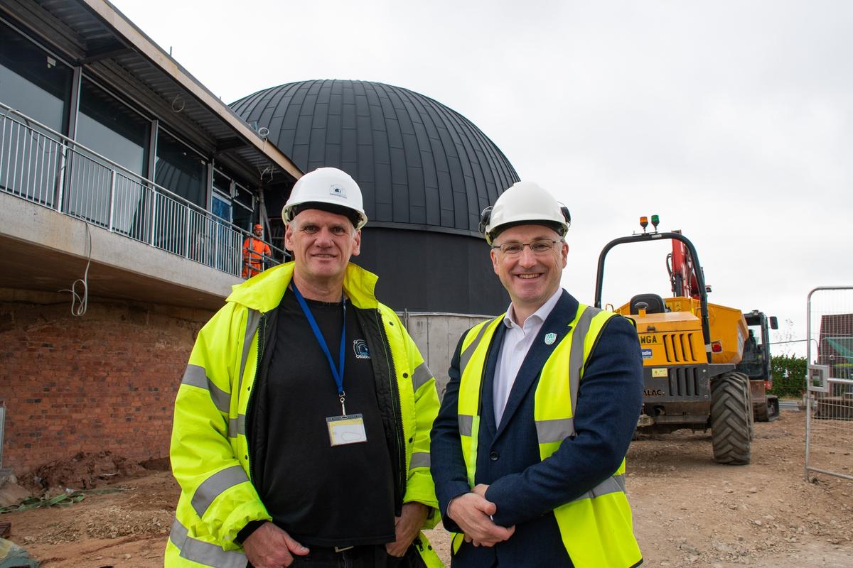 Only three months until blast off for new planetarium