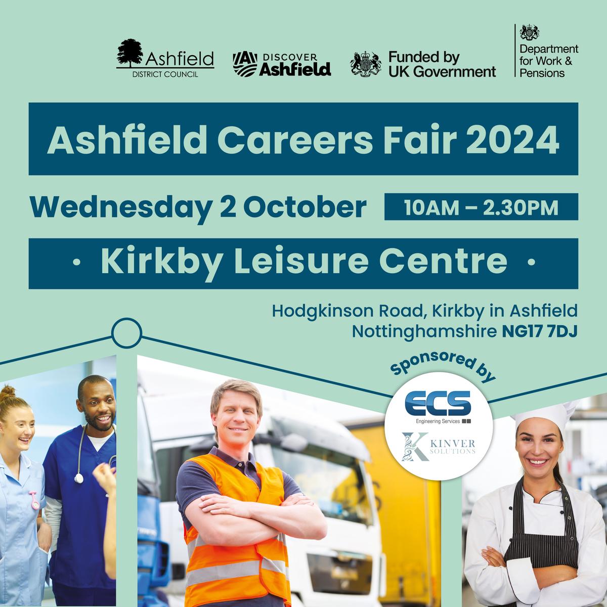 Jobseekers out in force for 2024 Ashfield Careers Fair